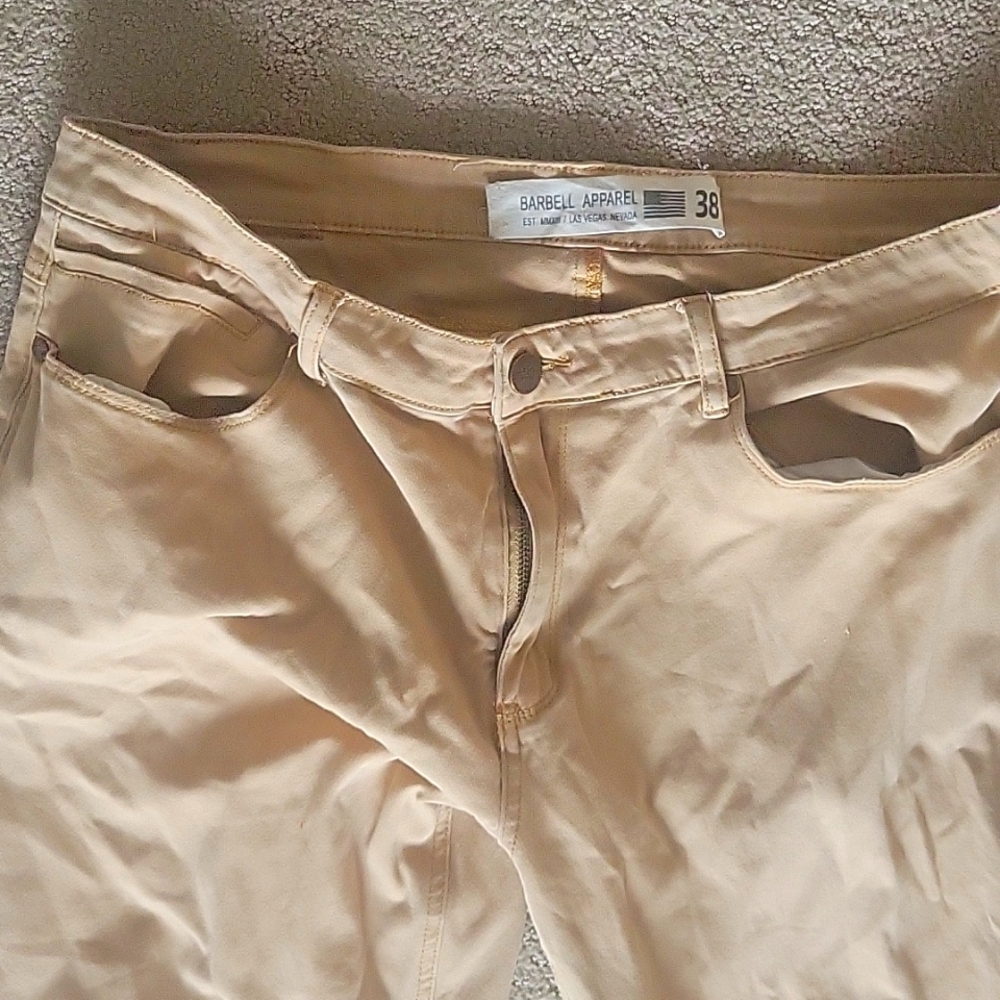 38 x 34 lightly worn Barbell Chinos